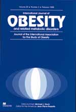 International Journal of Obesity cover